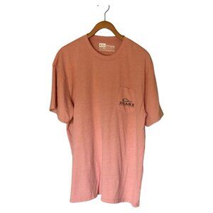 Drake Coral Peach S/S Pocket T-Shirt Men's XL